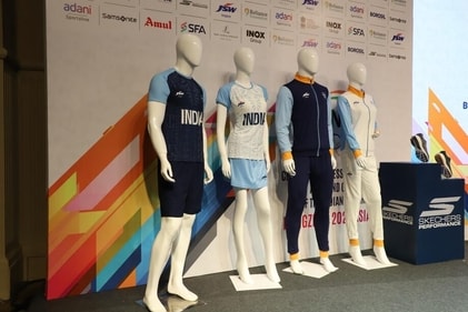 The official sports apparel was launched on September 5 in which Wani made a depository of motifs from Indian handicrafts to create the designs. The official sports apparel was launched on September 5 in which Wani made a depository of motifs from Indian handicrafts to create the designs.