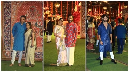 Junaid and Ira Khan, Genelia and Riteish Deshmukh and Shahid Kapoor. Junaid and Ira Khan, Genelia and Riteish Deshmukh and Shahid Kapoor.