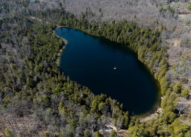 The layers of sediment at Crawford Lake will remind us (and future generations) that human actions have been etched into the planet's physical memory (AFP) The layers of sediment at Crawford Lake will remind us (and future generations) that human actions have been etched into the planet's physical memory (AFP)