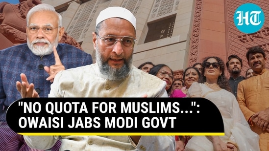 Owaisi Fumes At 'No Quota For Muslims' In Women's Bill; Sonia Says, 'It's Ours'