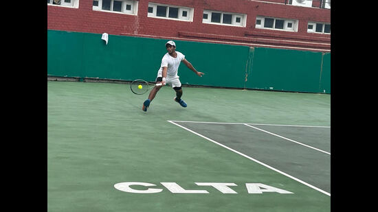 Top-seed Rian Sharma, Yashsvi Balhara, S Devam and Aryan Jolly also advanced into pre-quarterfinals. (HT Photo)