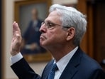 Attorney General Merrick Garland is sworn in as he appears before a House Judiciary Committee hearing, Wednesday, Sept. 20, 2023, on Capitol Hill in Washington. Attorney General Merrick Garland is sworn in as he appears before a House Judiciary Committee hearing, Wednesday, Sept. 20, 2023, on Capitol Hill in Washington.