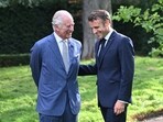 King Charles III and President Emmanuel Macron