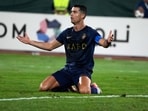 Saudi Arabia's Al Nassr Cristiano Ronaldo reacts in a match with Iran's Persepolis during AFC Champions League Saudi Arabia's Al Nassr Cristiano Ronaldo reacts in a match with Iran's Persepolis during AFC Champions League