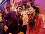 Ranveer Singh and Dhanashree Verma in the World Cup 2023 anthem Ranveer Singh and Dhanashree Verma in the World Cup 2023 anthem