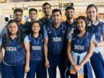 The Indian Table Tennis contingent for the Asian Games