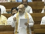 Amit Shah in Lok Sabha