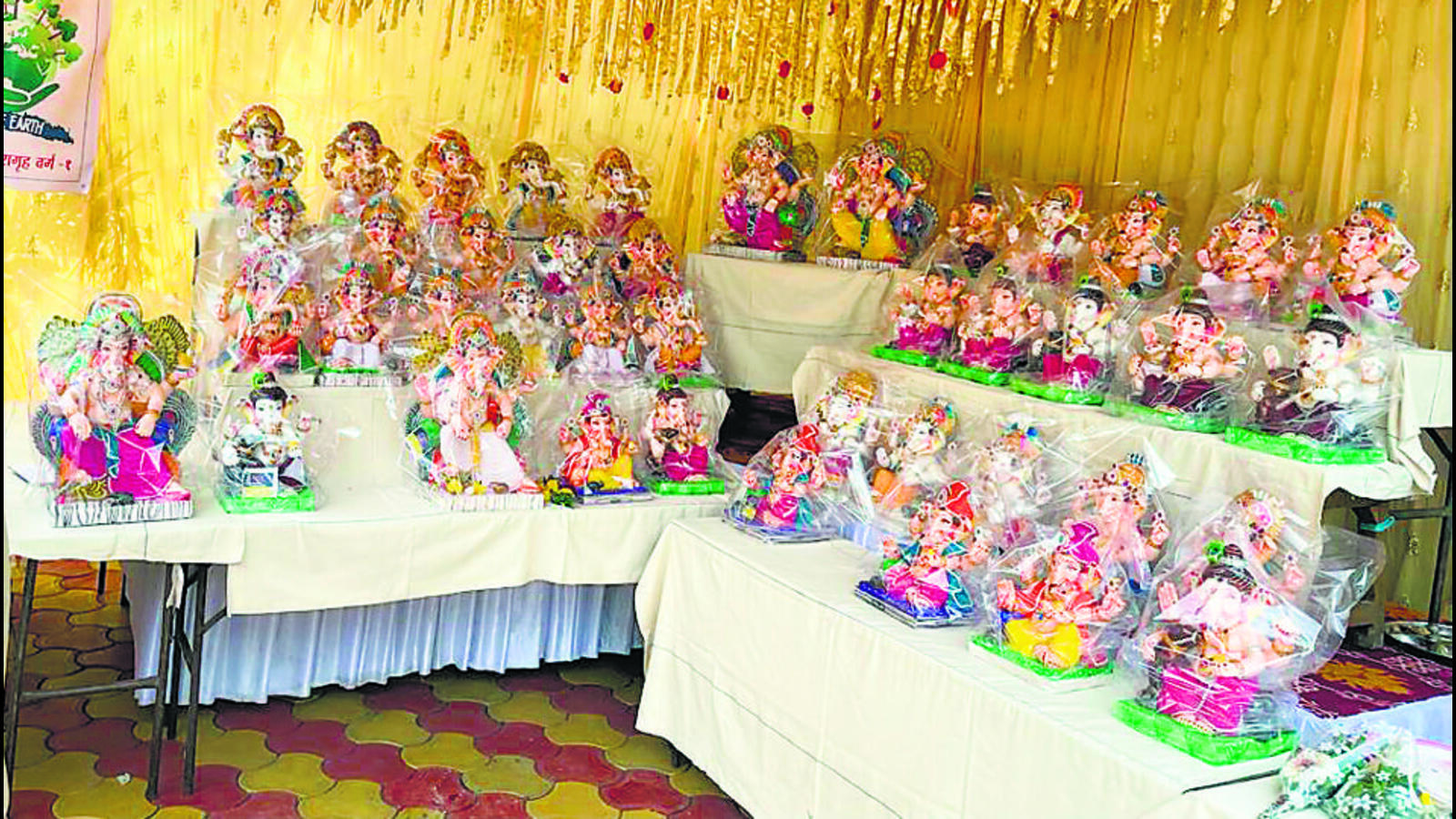 8 jail artisans make 1,101 Ganesh idols - Vimarsana News