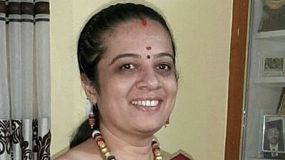 Kushala Swamy, the AAP's women's unit president in Karnataka. (Twitter (X)) Kushala Swamy, the AAP's women's unit president in Karnataka. (Twitter (X))