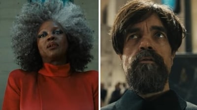 Viola Davis and Peter Dinklage in The Hunger Games: The Ballard of Songbirds & Snakes Viola Davis and Peter Dinklage in The Hunger Games: The Ballard of Songbirds & Snakes