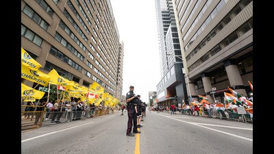 People familiar with the matter said the reference to “politically-condoned hate crimes” in the advisory pointed to the reluctance of the Canadian government to crack down on the activities of groups and individuals espousing the cause of Khalistan or an independent Sikh homeland. (AFP) People familiar with the matter said the reference to “politically-condoned hate crimes” in the advisory pointed to the reluctance of the Canadian government to crack down on the activities of groups and individuals espousing the cause of Khalistan or an independent Sikh homeland. (AFP)