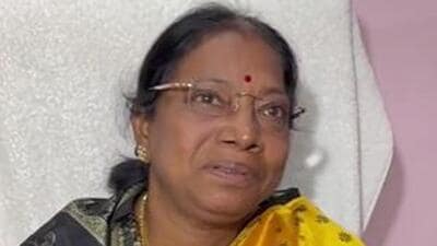 Pramila Mallik thanked chief minister Naveen Patnaik for entrusting her with the key responsibility. (PTI Video screengrab)