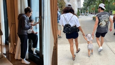 Meanwhile, Priyanka Chopra and Nick Jonas' daughter Malti Marie was born on January 15, 2022, through surrogacy. The couple often share pictures and videos of their adorable moments with their daughter. As for Priyanka and Nick, they tied the knot in December 2018 at the Umaid Bhawan Palace in Jodhpur, Rajasthan. (Instagram) Meanwhile, Priyanka Chopra and Nick Jonas' daughter Malti Marie was born on January 15, 2022, through surrogacy. The couple often share pictures and videos of their adorable moments with their daughter. As for Priyanka and Nick, they tied the knot in December 2018 at the Umaid Bhawan Palace in Jodhpur, Rajasthan. (Instagram)