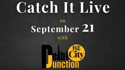 Catch It Live on September 21 Catch It Live on September 21
