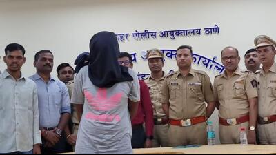 Thane, India - September,20, 2023: Man held from bihar state for rape and murder of six year old girl in bhiwandi ,in Thane, in Mumbai, India, on, Wednesday, September, 20, 2023. ( Praful Gangurde / HT Photo ) Thane, India - September,20, 2023: Man held from bihar state for rape and murder of six year old girl in bhiwandi ,in Thane, in Mumbai, India, on, Wednesday, September, 20, 2023. ( Praful Gangurde / HT Photo )