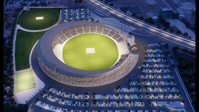 The proposed design of the stadium that will come up in Kashi. (Sourced) The proposed design of the stadium that will come up in Kashi. (Sourced)