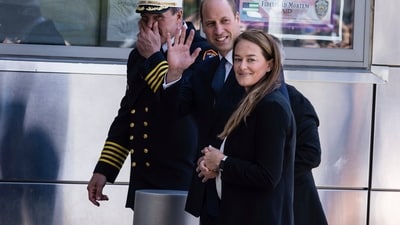 Britain's Prince William, Prince of Wales in New York. (AP) Britain's Prince William, Prince of Wales in New York. (AP)