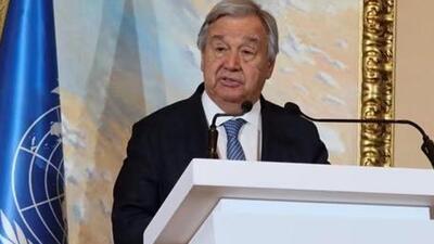 United Nations Secretary-General (UNSG) Antonio Guterres on Wednesday at the UN Climate Ambition Summit in New York (Reuters Photo) United Nations Secretary-General (UNSG) Antonio Guterres on Wednesday at the UN Climate Ambition Summit in New York (Reuters Photo)