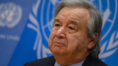 UN secretary-general Antonio Guterres (AFP)