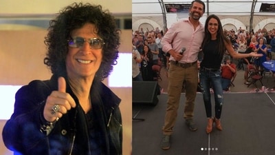 Howard Stern (Left) and Lauren Boebert with Donald Trump Jr (Source: Instagram) Howard Stern (Left) and Lauren Boebert with Donald Trump Jr (Source: Instagram)