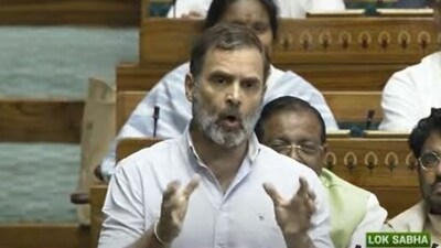 Rahul Gandhi speaking in Parliament on women's reservation bill.