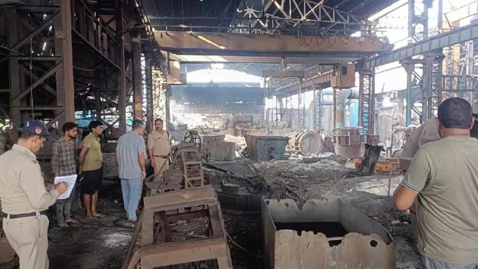 Haridwar: 15 workers injured in steel factory blast - Vimarsana News