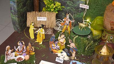 From Ramayan to Gondhali dance, families bond over ganesh decor From Ramayan to Gondhali dance, families bond over ganesh decor