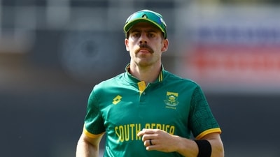 South Africa's Anrich Nortje is ruled out of the 2023 World Cup (REUTERS)