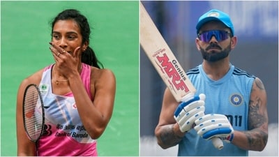 PV Sindhu speaks on dealing with failures; Virat Kohli (R) also faced a tough year in 2022, and endured a three-year wait for an international century between 2019-2022 (PTI) PV Sindhu speaks on dealing with failures; Virat Kohli (R) also faced a tough year in 2022, and endured a three-year wait for an international century between 2019-2022 (PTI)