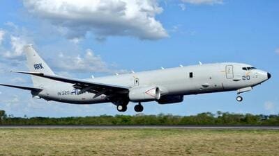 Indian Navy P-8I maritime surveillance aircraft Indian Navy P-8I maritime surveillance aircraft