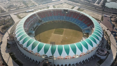 Lucknow's Ekana Stadium will host five World Cup matches. (HT_PRINT)
