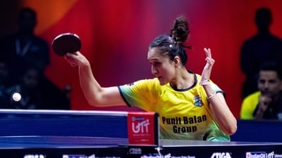 India's women's table tennis team begin their campaign with a match against Singapore. (PTI) India's women's table tennis team begin their campaign with a match against Singapore. (PTI)