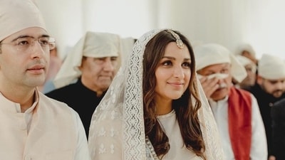 The wedding festivities of Parineeti Chopra and politician fiancé Raghav Chadha have begun in Delhi The wedding festivities of Parineeti Chopra and politician fiancé Raghav Chadha have begun in Delhi