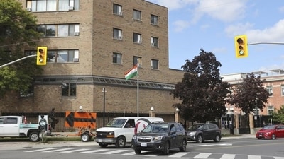 The High Commission of India is seen in Ottawa on Sept. 20 (AP) The High Commission of India is seen in Ottawa on Sept. 20 (AP)