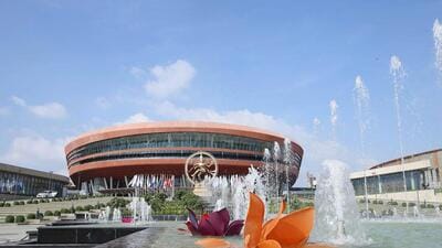 The event will be held at Bharat Mandapam, the venue of the now-concluded G20 Summit. (ANI)