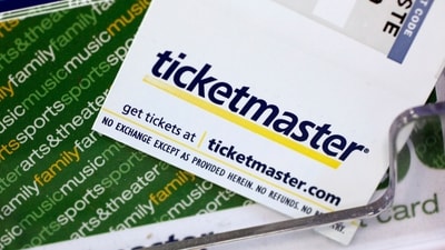 FILE - Ticketmaster tickets and gift cards. (AP Photo/Paul Sakuma, File) (AP) FILE - Ticketmaster tickets and gift cards. (AP Photo/Paul Sakuma, File) (AP)