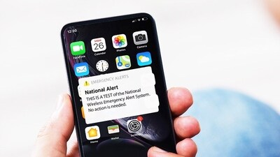 On October 4, a nationwide test of emergency alert systems will take place in the US to ensure their effectiveness. (X/fema)