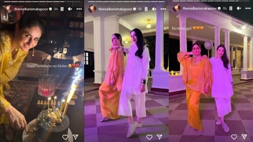 Karisma posted photos of Kareena. Karisma posted photos of Kareena.