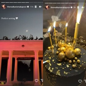 Karisma shared pictures on Instagram. Karisma shared pictures on Instagram.