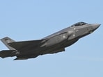 FILE PHOTO: A F-35 fighter jet flies during a media day of NATO's "Air Defender 23" military exercise at Spangdahlem U.S. Air Base near the German-Belgian border in Spangdahlem, Germany June 14, 2023.  REUTERS/Jana Rodenbusch/File Photo