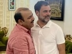 Rahul Gandhi met BSP MP Danish Ali at Ali's residence on Friday. Rahul Gandhi met BSP MP Danish Ali at Ali's residence on Friday.
