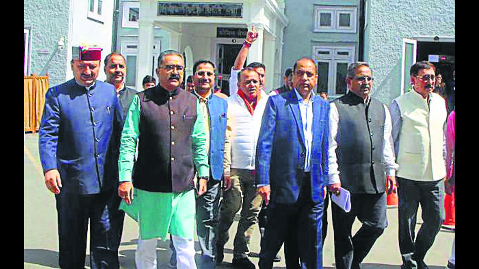 Himachal assembly session: Oppn stages walkout over 'dismissal' of outsourced staff - Vimarsana News