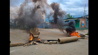 Ethnic clashes between the tribal Kukis and dominant Meiteis first erupted on May 3. (PTI) Ethnic clashes between the tribal Kukis and dominant Meiteis first erupted on May 3. (PTI)