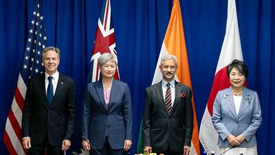 External Affairs Minister S Jaishankar meets with US Secretary of State Antony Blinken, Australian Foreign Minister Senator Penny Wong and Japanese Foreign Minister Yoko Kamikawa on the sidelines of the UN General Assembly (UNGA) meeting, on Friday. (ANI) External Affairs Minister S Jaishankar meets with US Secretary of State Antony Blinken, Australian Foreign Minister Senator Penny Wong and Japanese Foreign Minister Yoko Kamikawa on the sidelines of the UN General Assembly (UNGA) meeting, on Friday. (ANI)