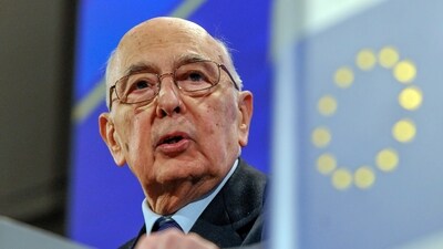 Italy's former President Giorgio Napolitano (AP) Italy's former President Giorgio Napolitano (AP)