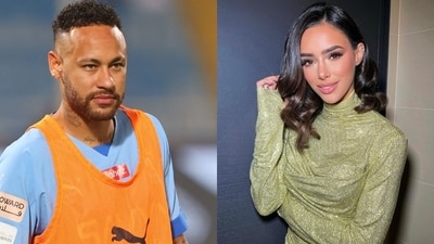 Neymar and his girlfriend Bruna Biancardi (AFP/Instagram)