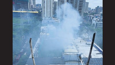 Twenty people were rescued, one of them a senior citizen who was found in an unconscious state. He and three others were subsequently admitted to Kokilaben Dhirubhai Ambani Hospital (KDAH). Two of them – Raj Prabhas Israni, 69, and Amruta Mukesh Sagar, 39 -- were admitted to the ICU as they had suffered smoke inhalation, while two others – Mitesh Seth, 39, and Sachin More, 41 -- were released after treatment (Vijay Bate/HT Photo) Twenty people were rescued, one of them a senior citizen who was found in an unconscious state. He and three others were subsequently admitted to Kokilaben Dhirubhai Ambani Hospital (KDAH). Two of them – Raj Prabhas Israni, 69, and Amruta Mukesh Sagar, 39 -- were admitted to the ICU as they had suffered smoke inhalation, while two others – Mitesh Seth, 39, and Sachin More, 41 -- were released after treatment (Vijay Bate/HT Photo)