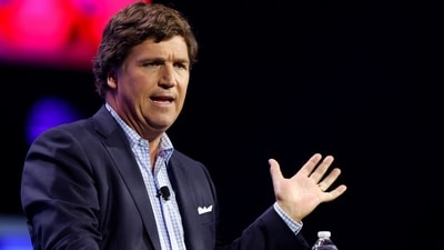 Former Fox News commentator Tucker Carlson (REUTERS)