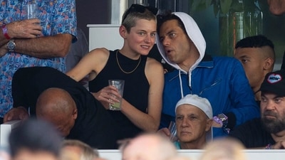 Rami Malek and Emma Corrin. (File) (Eroteme/Mega) Rami Malek and Emma Corrin. (File) (Eroteme/Mega)