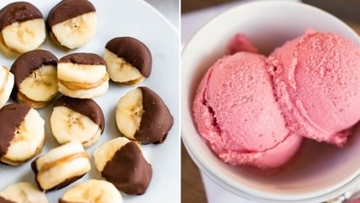 Apples, dates, raisins, bananas, almonds, walnuts, cinnamon, chia seeds, honey are some of the healthy ingredients that can be used to create healthy desserts. (Pinterest) Apples, dates, raisins, bananas, almonds, walnuts, cinnamon, chia seeds, honey are some of the healthy ingredients that can be used to create healthy desserts. (Pinterest)